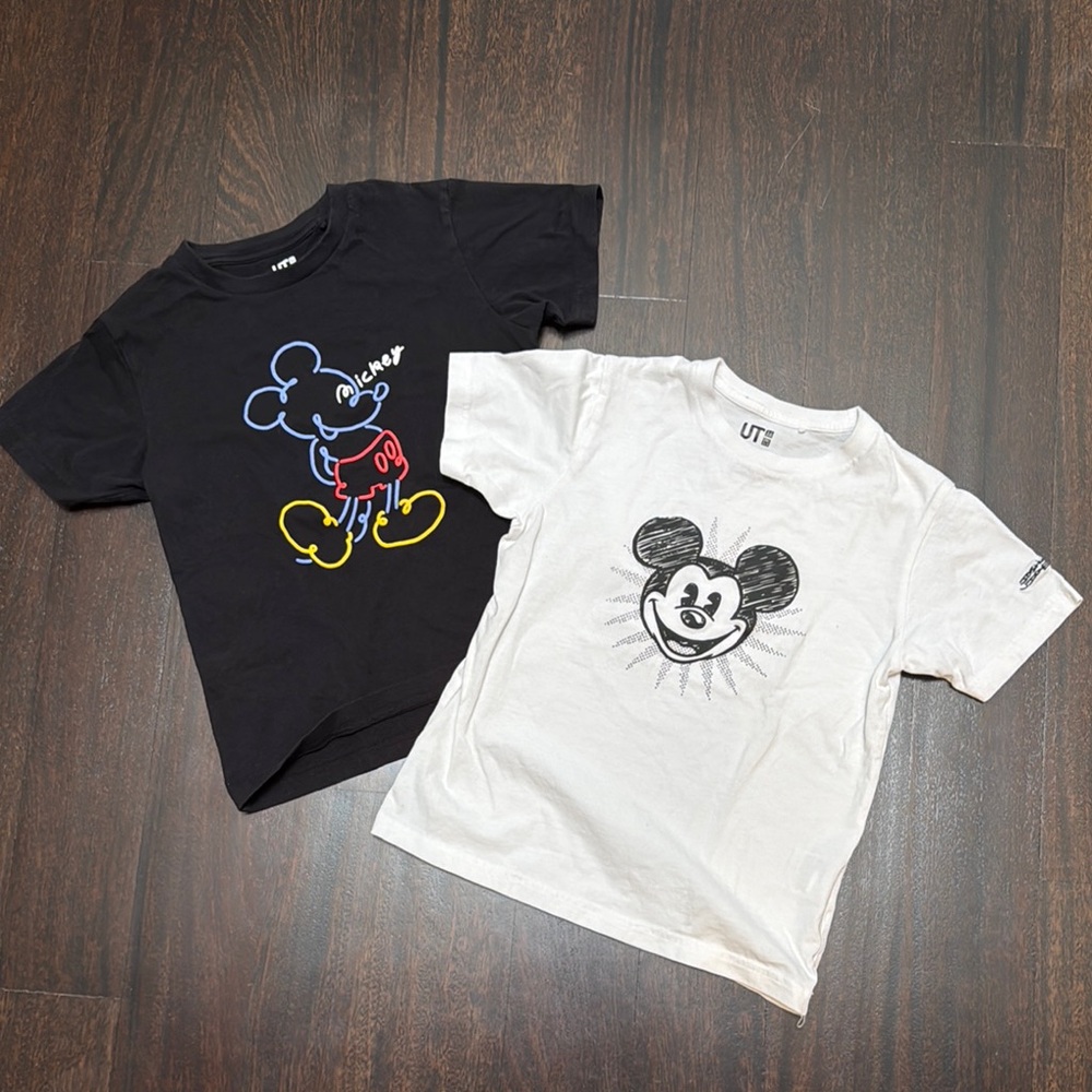 Uniqlo Disney shirts